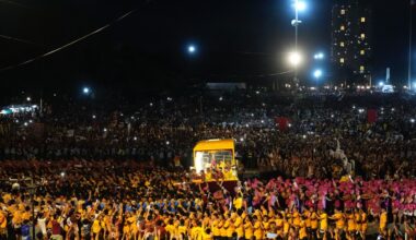 Filipino Catholics express outrage over corruption scandal during massive religious procession