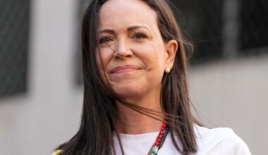 Trump is meeting Venezuelan opposition leader Machado