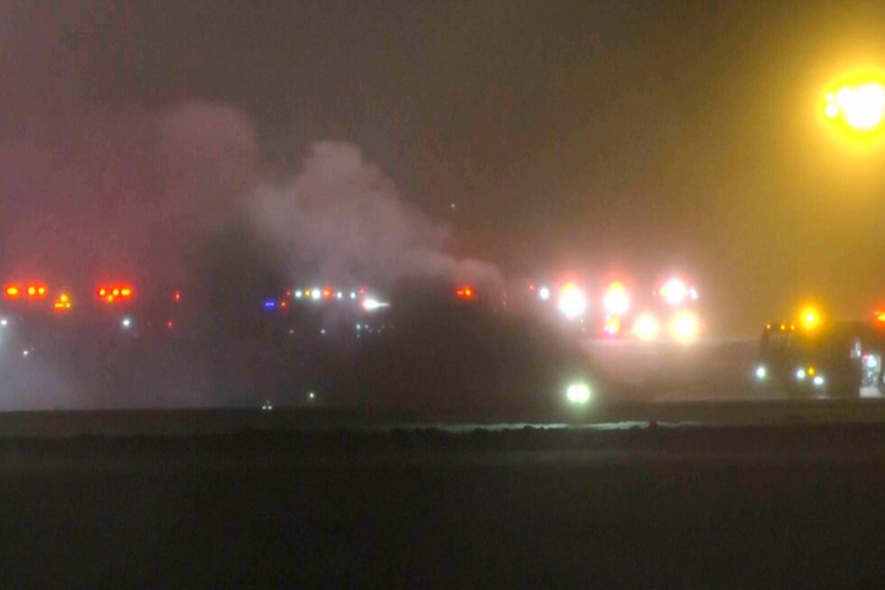FAA says crew member survived as 7 others died in snowy jet crash in Bangor, Maine