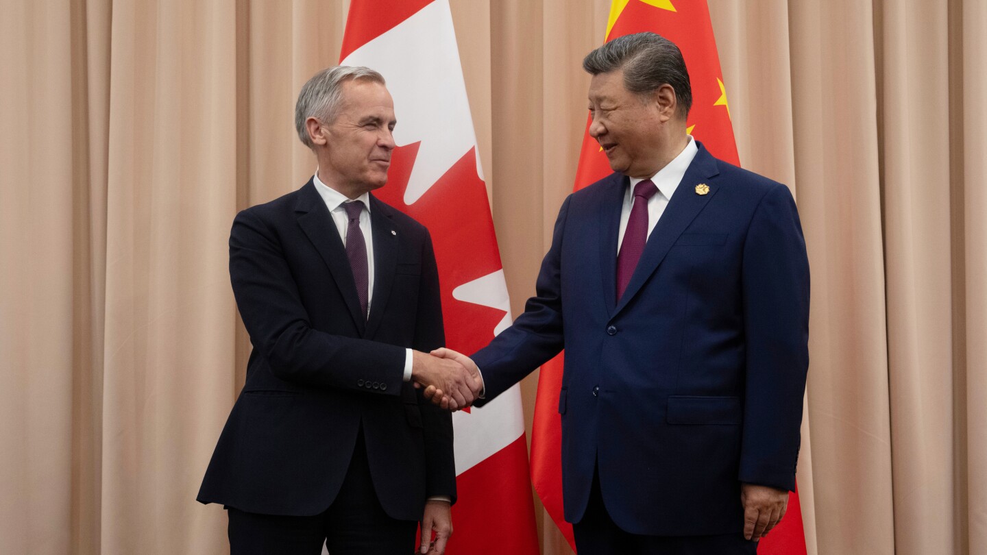 China pushes Canada to adopt 'strategic autonomy' during Carney's visit