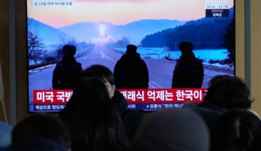 North Korea launches ballistic missiles toward sea