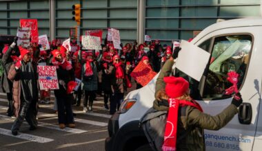 Nurses go on strike at several major New York City hospitals