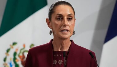 Mexican president Sheinbaum highlights success in crackdown of cartels in face of Trump threats