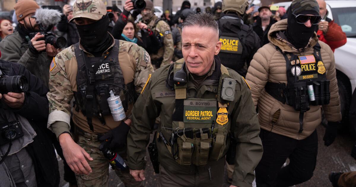 Greg Bovino was the face of immigration raids until fatal shooting of Alex Pretti