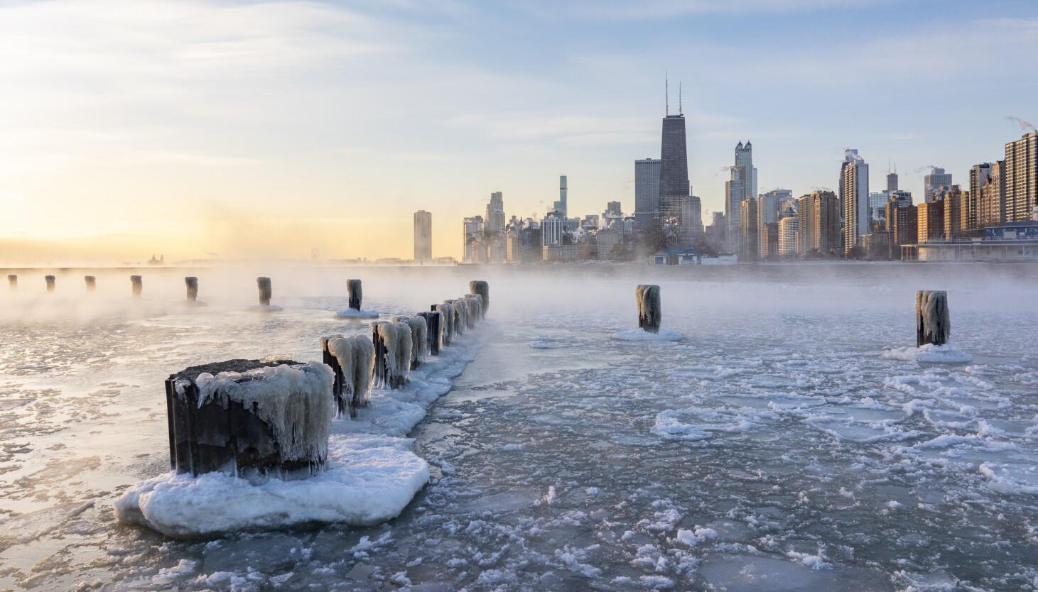 Cancellations at airports, crashes on expressways as frigid conditions continue
