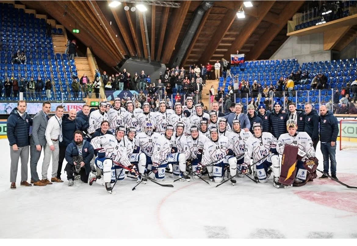 Two locally connected players win silver at Spengler Cup