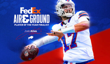 Josh Allen a finalist for FedEx Air and Ground Players of the Year award