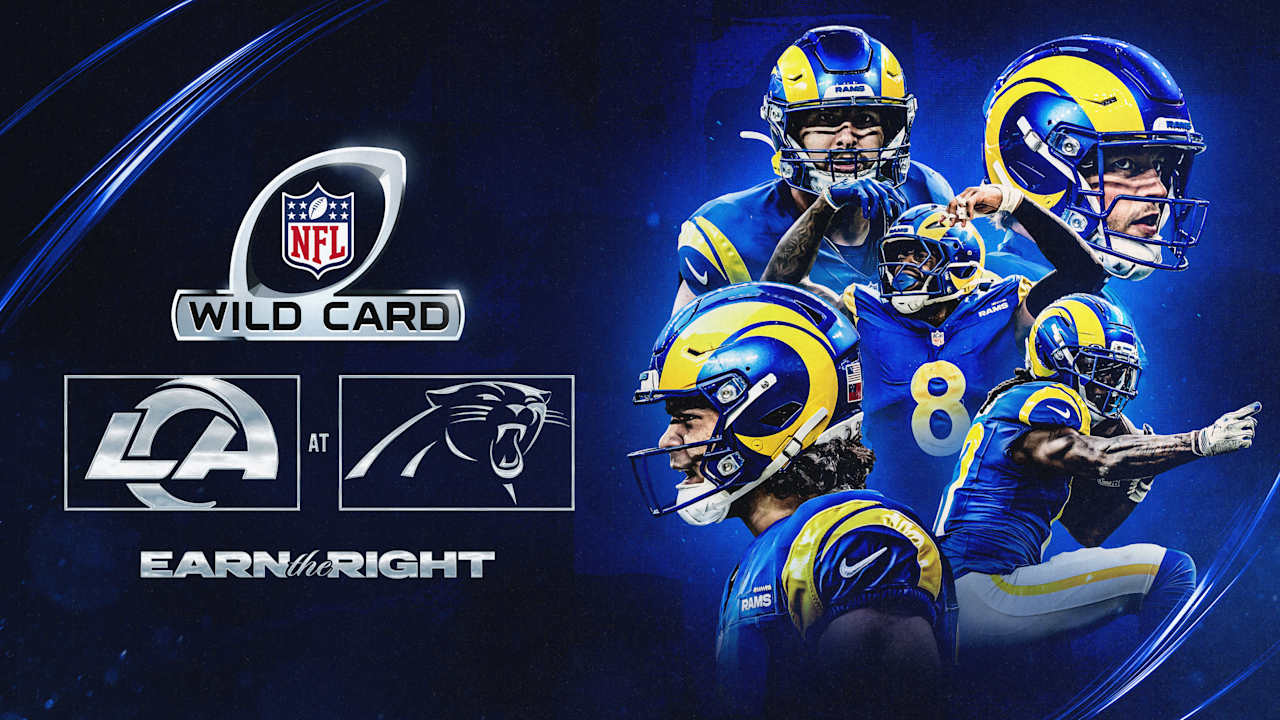 Rams to face Panthers in Wild Card round of playoffs