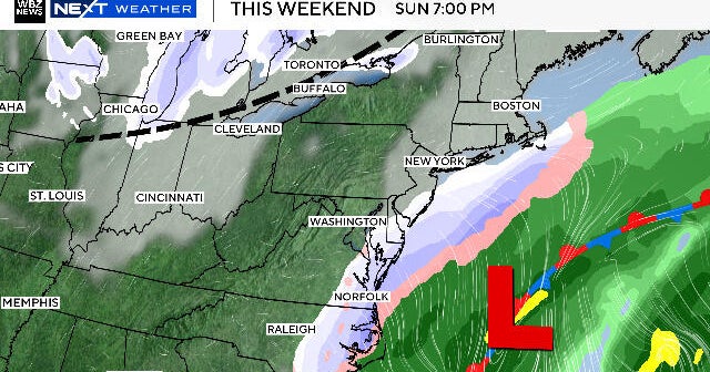 Will a powerful snowstorm impact Massachusetts this weekend? See the latest track and forecast maps.