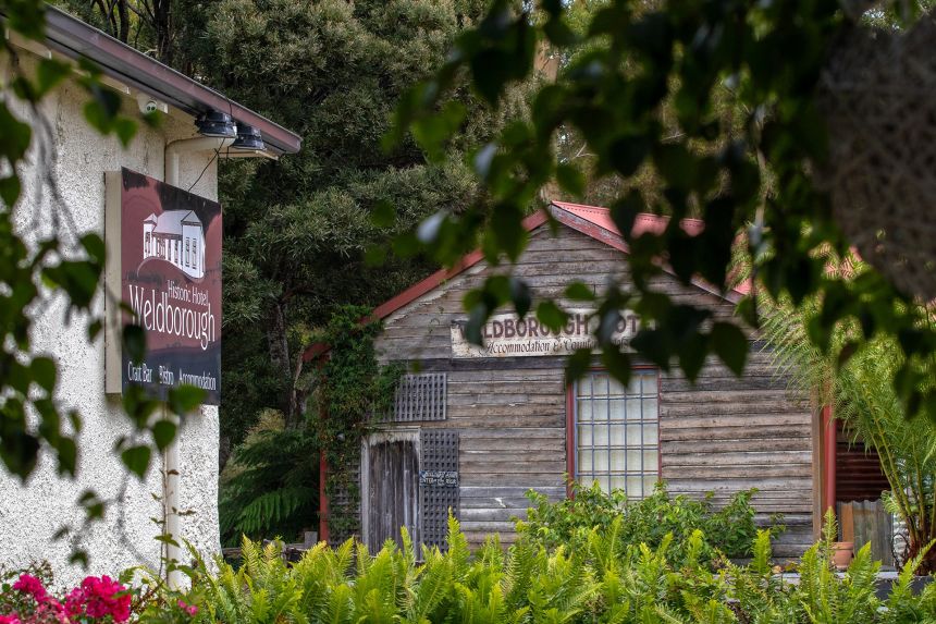 The owner of 250-year-old Weldborough Hotel was astonished when tourists started turning up and asking for directions to local hot springs.