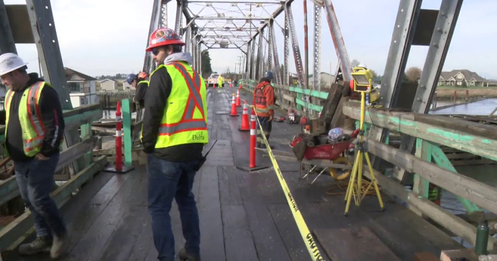 Westham Island Bridge closed indefinitely as repairs more extensive, TransLink says - BC