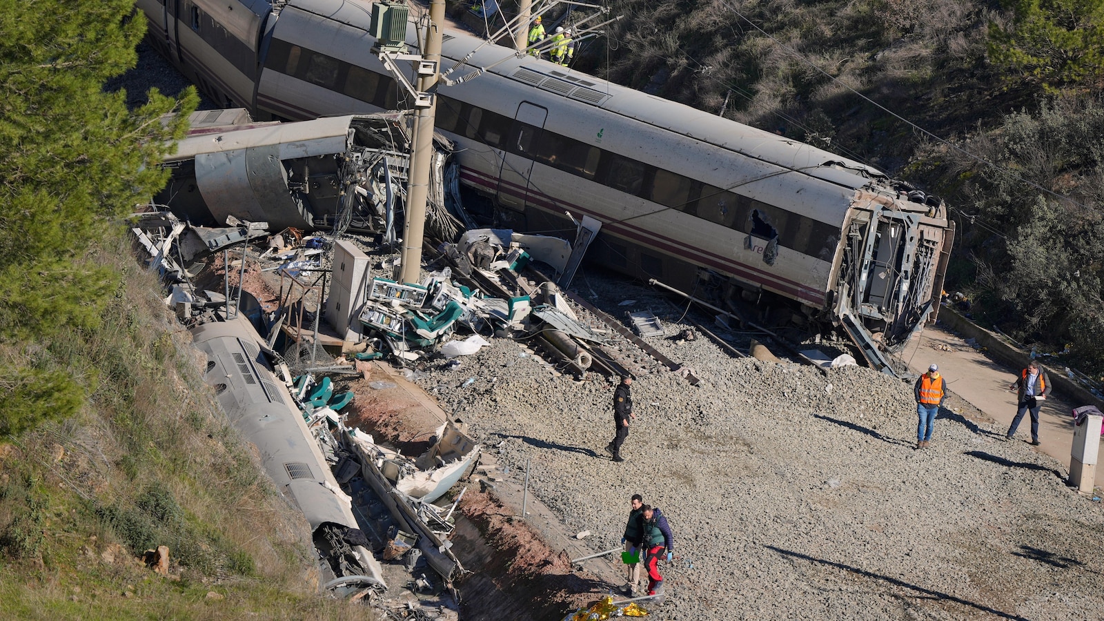 Six-year-old girl the sole survivor of a family that perished in Spanish train wreck
