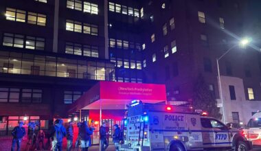 Man wielding sharp object shot by police in Brooklyn hospital