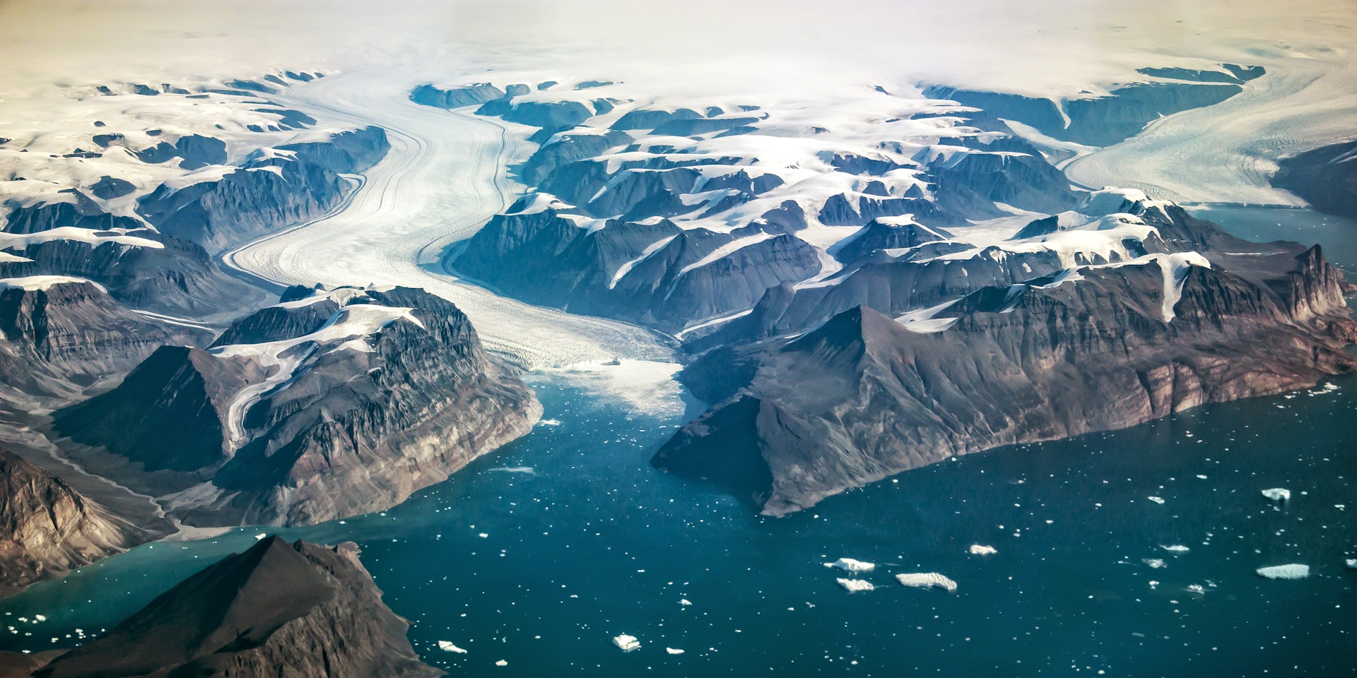 Hundreds of glaciers flow from Greenland&rsquo;s ice sheet to the ocean.