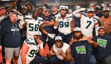 Seahawks Celebrate NFC West Title & No. 1 Seed While Also Knowing ‘We’ve Got More Work To Do’
