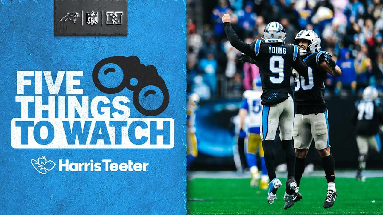 5 things to watch as the Panthers head into the first round of the playoffs