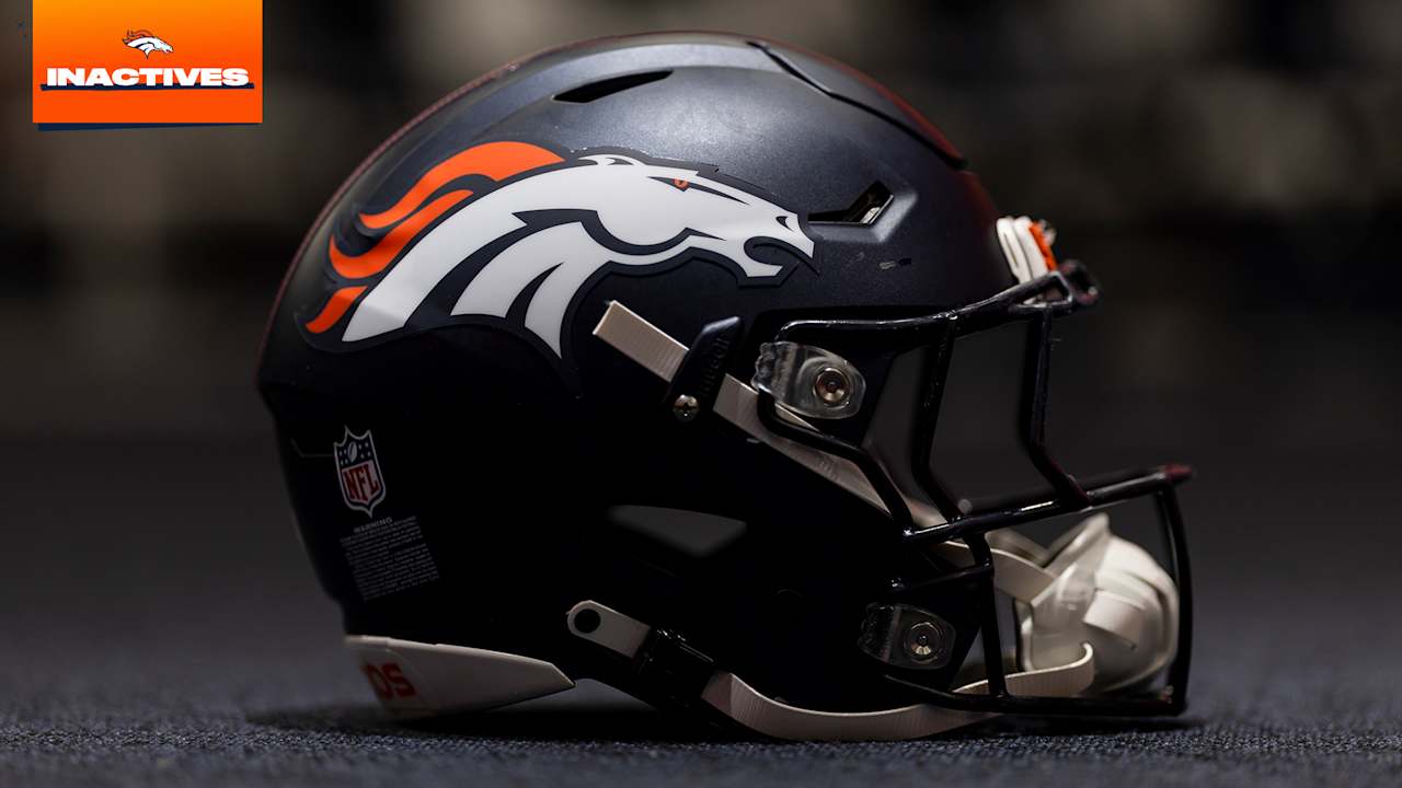 Broncos announce inactives for AFC Championship Game