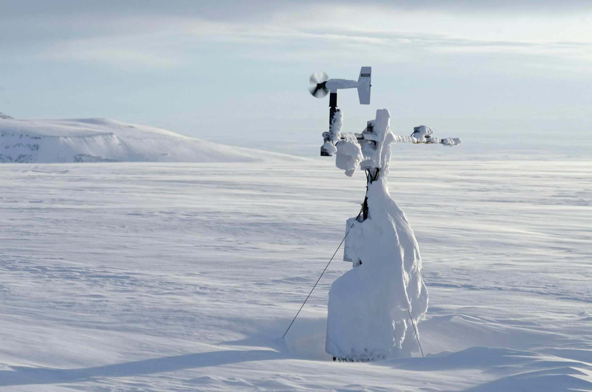 A weather station on Disko Island, Greenland.&nbsp;