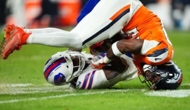 Sean McDermott questions ruling on Ja'Quan McMillian interception in Bills' loss to Broncos