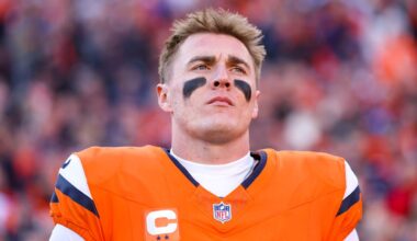 Broncos QB Bo Nix suffers broken ankle in win over Bills, will miss rest of season