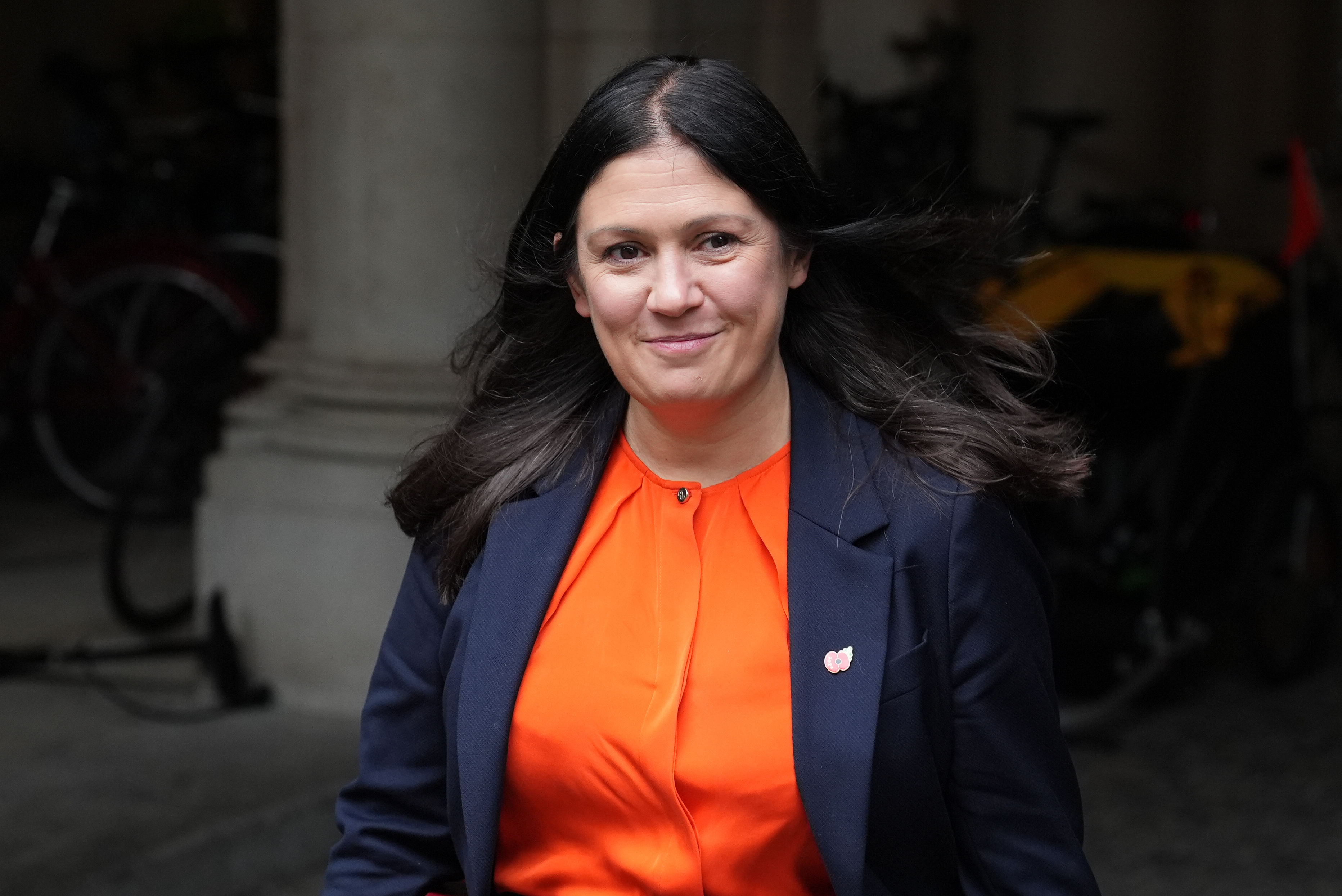 Culture Secretary Lisa Nandy arrives in Downing Street for a Cabinet meeting.