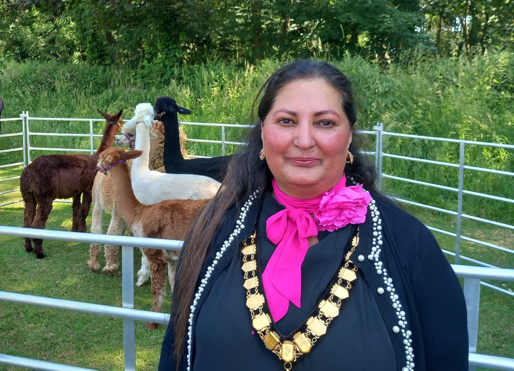 Former Mayor of Bracknell Forest Naheed Ejaz.