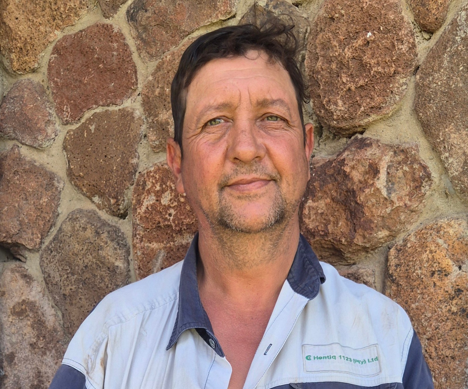 Koos Prinsloo, the farm manager, who had the last confirmed sighting of Lorna McSorley.