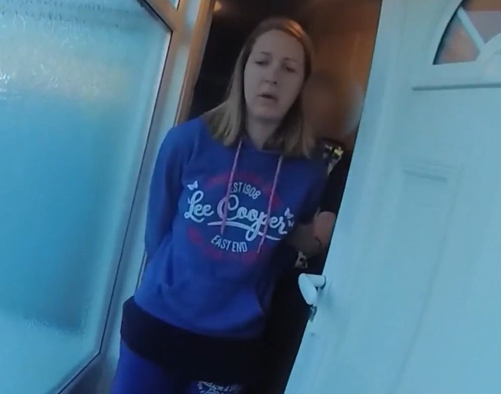 Bodycam footage of Lucy Letby's arrest.