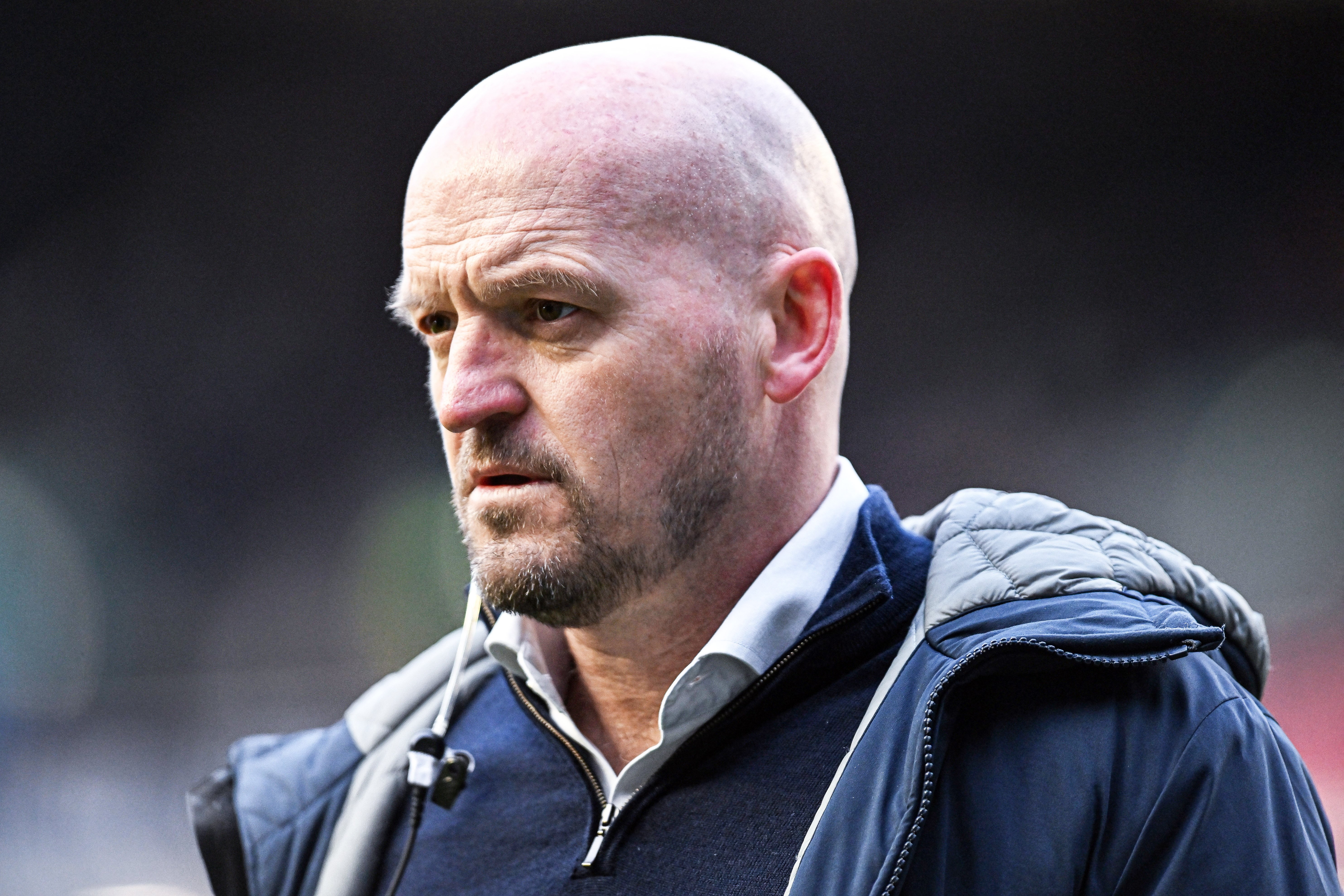 Head Coach Gregor Townsend of Scotland.