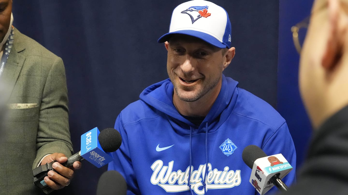 Toronto Blue Jays pitcher Max Scherzer.