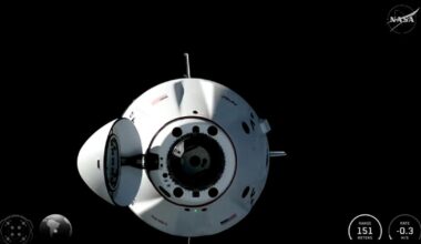 Replacement crew docks at International Space Station, boosts numbers back to 7