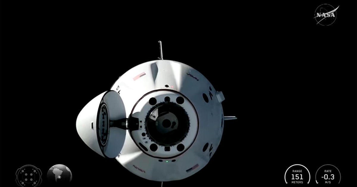 Replacement crew docks at International Space Station, boosts numbers back to 7