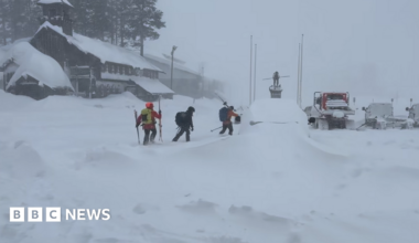 Nevada County Sheriff Shannan Moon replies to a question during a press conference