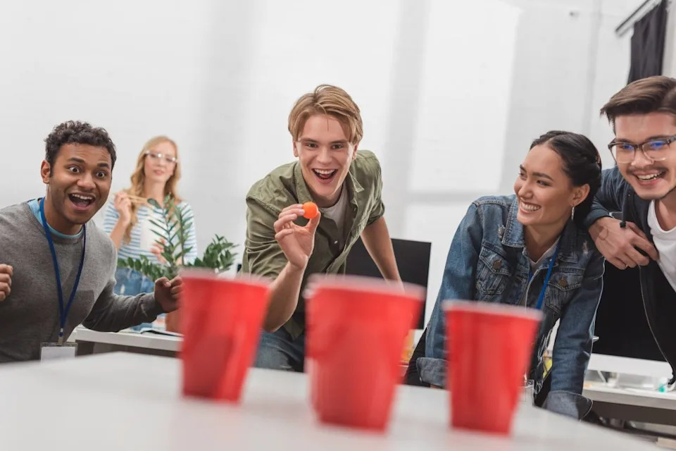A 19-year-old man was brought to the hospital with acute throat pain, difficulty swallowing and abnormal breathing following a round of the popular drinking game. LIGHTFIELD STUDIOS – stock.adobe.com