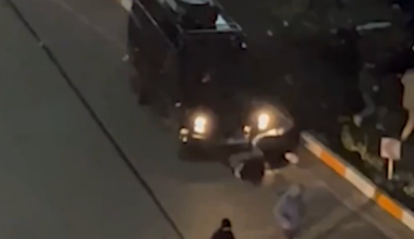 Canada condemns Iran after video shows armored car running over protesters