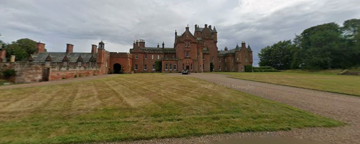 Ayton Castle, in the Scottish Borders