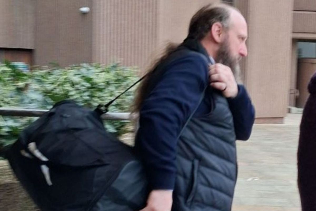 Andrew Topping outside Liverpool Crown Court