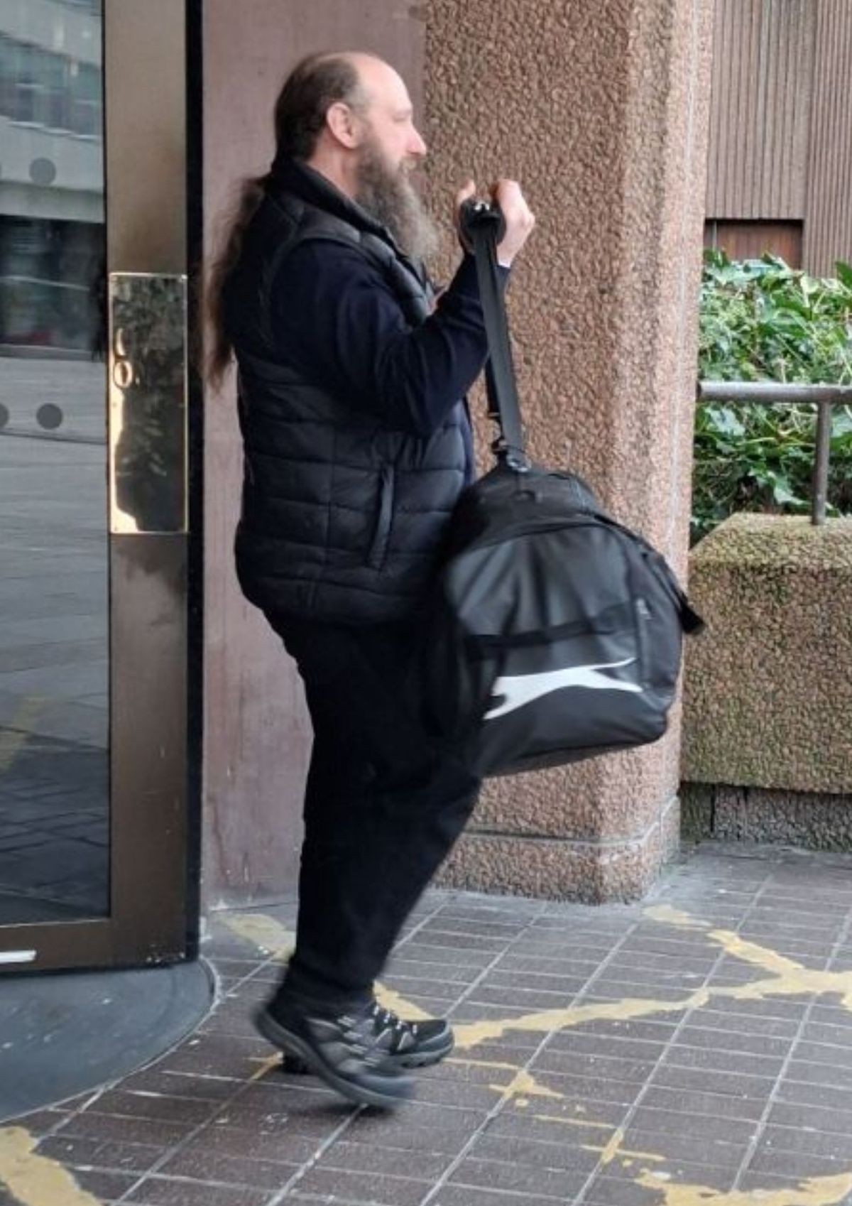 Andrew Topping outside Liverpool Crown Court
