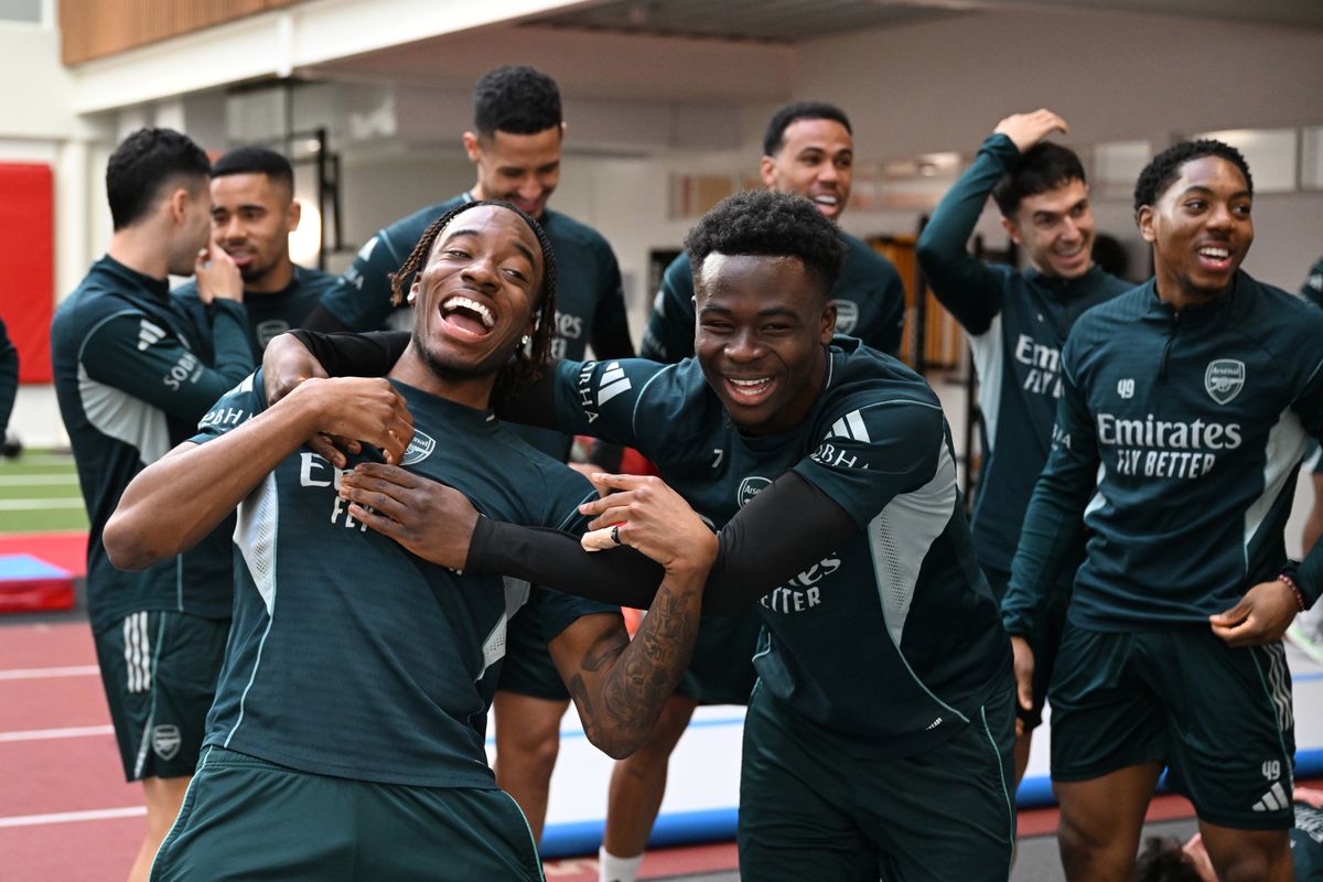 Noni Madueke and Bukayo Saka are both in contention for Arsenal against Wolves