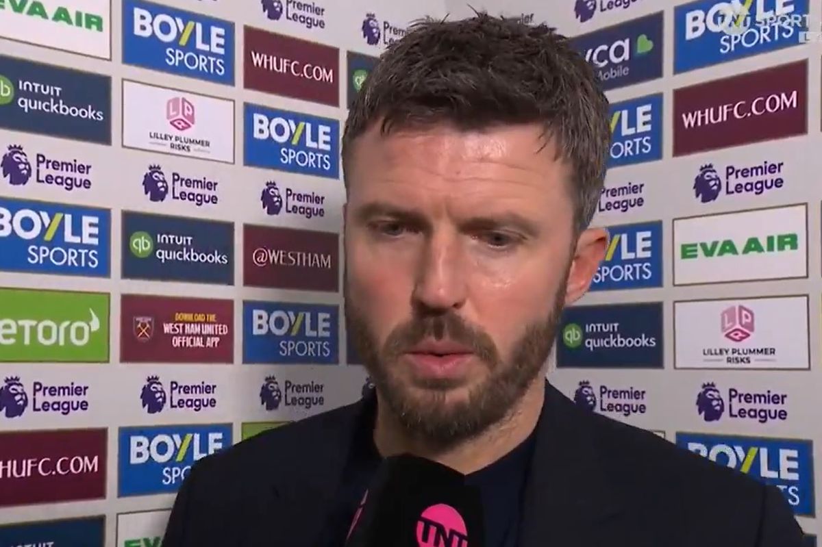 Man Utd boss Michael Carrick after the 1-1 draw with West Ham