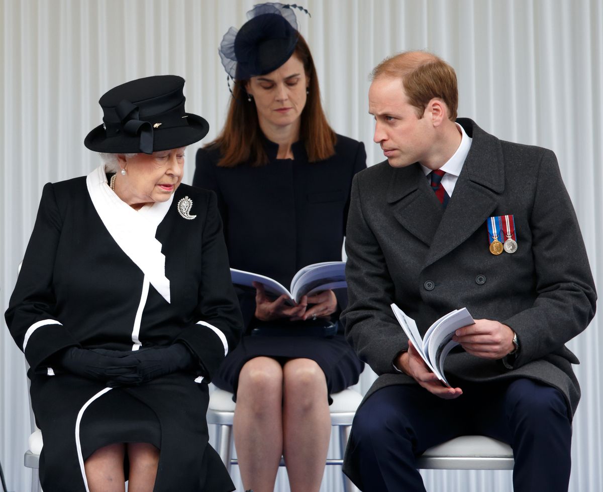 The late Queen intervened after William split with Kate 