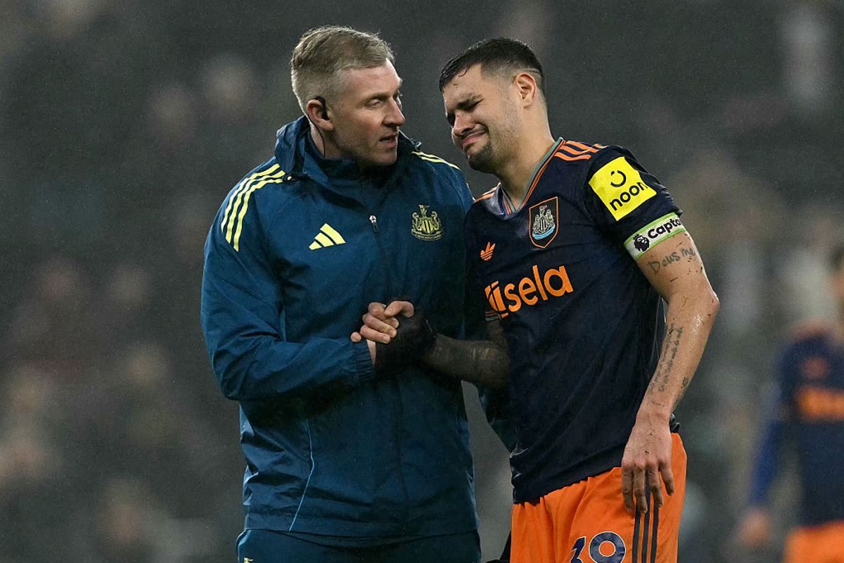 Bruno Guimaraes is set for a spell on the sidelines