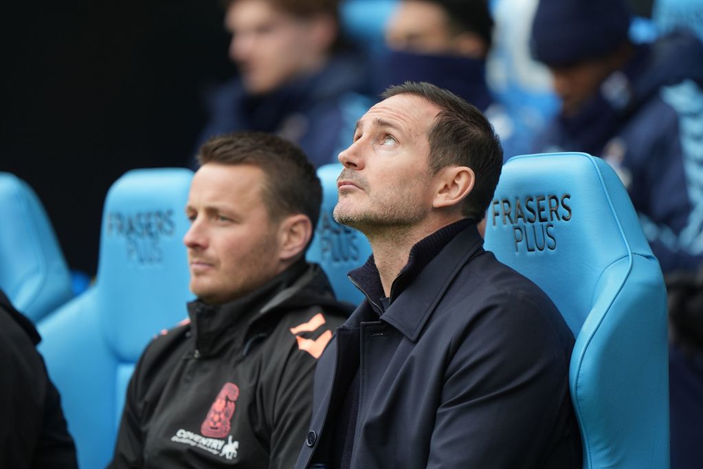 Coventry City head coach Frank Lampard 