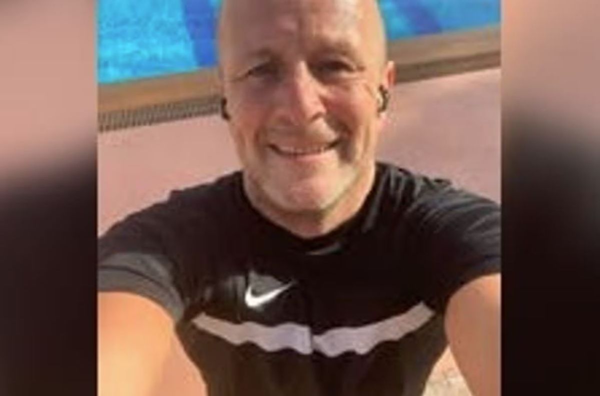 Lucy's dad Kris Harrison