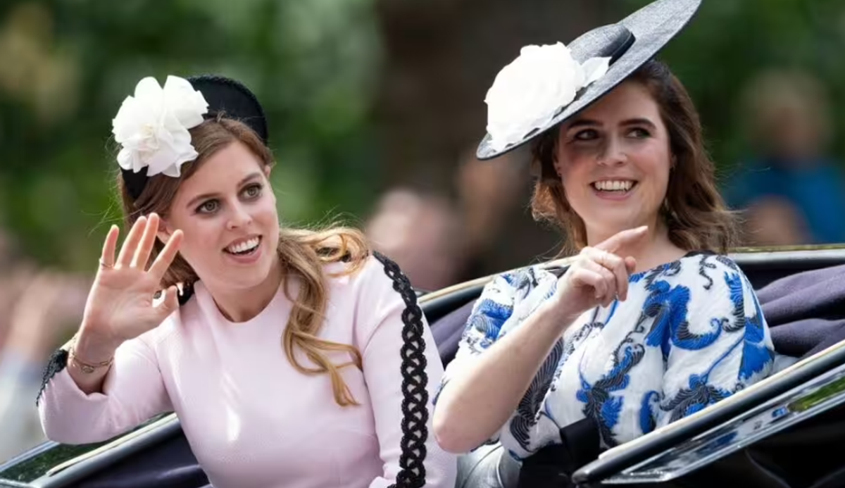 Princesses Eugenie and Beatrice