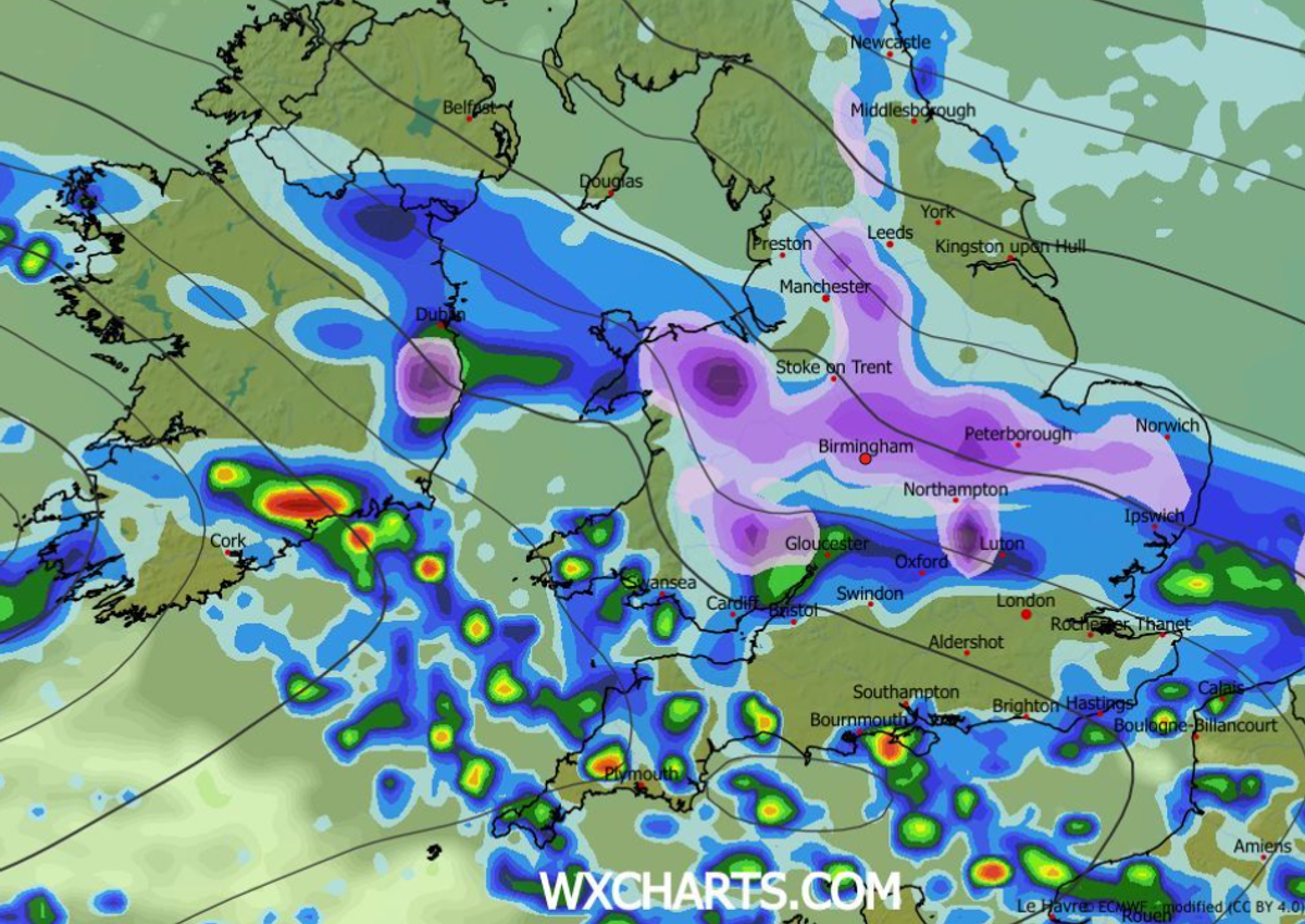20 counties in England could face snowfall in February