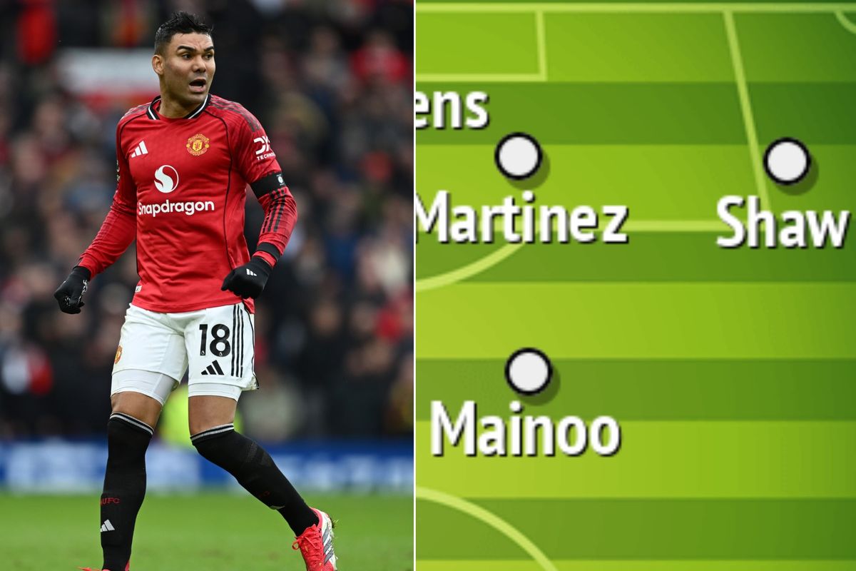 Manchester United midfielder Casemiro could be rested this evening when the Reds travel to West Ham