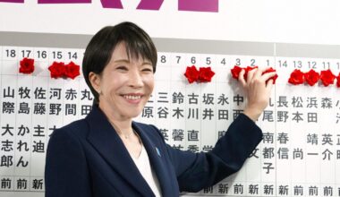 Japan's ruling camp wins two-thirds majority in lower house