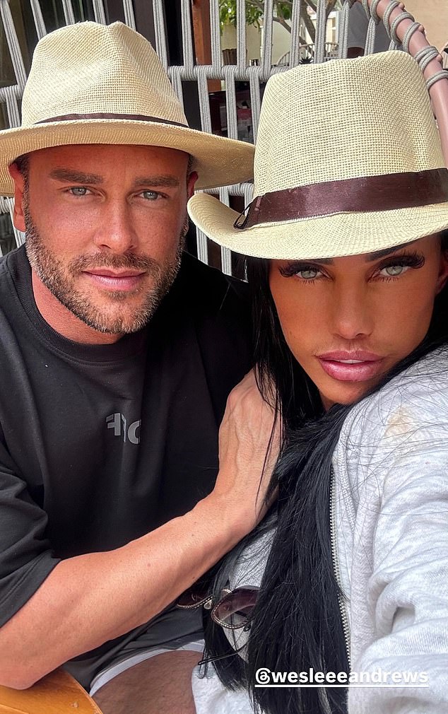 Andrews claimed he only stayed behind in the Emirati country earlier this week, while Katie went ahead to Britain, to search for a house for the two of them in Dubai to live in