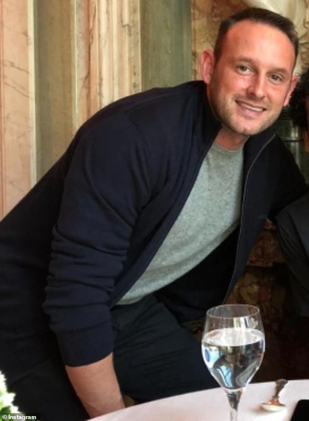 Andrews seen looking rather different in an unedited picture, compared to the heavily filtered images of himself he posts on social media